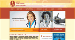 Desktop Screenshot of naecb.com